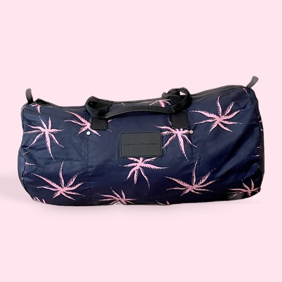 MARC by Marc Jacobs Palm Printed Duffle Weekender - Picture 1 of 9